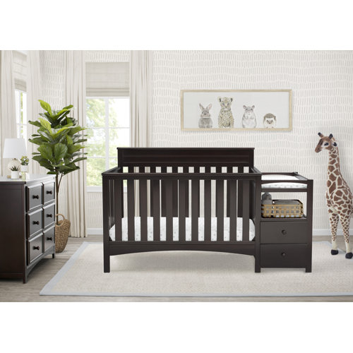 Delta Children Presley 3in1 Convertible Crib and Changer & Reviews
